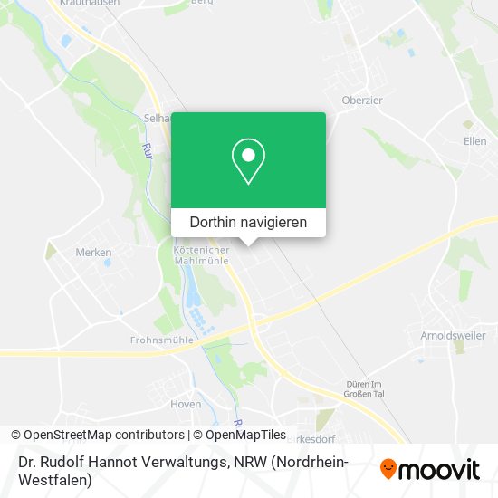 Dr. Rudolf Hannot Verwaltungs Karte