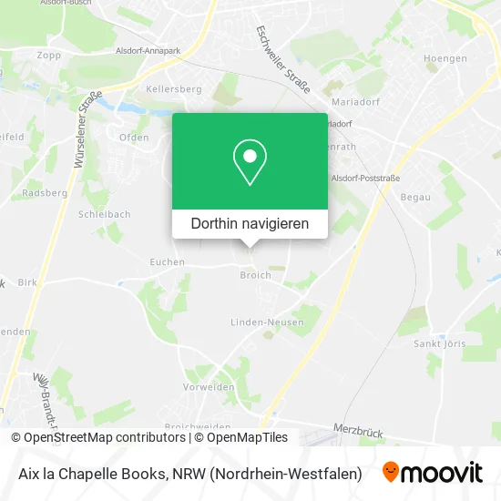 Aix la Chapelle Books Karte