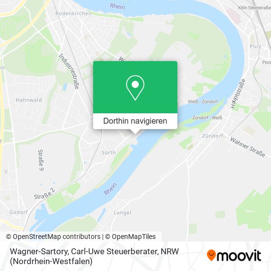 Wagner-Sartory, Carl-Uwe Steuerberater Karte