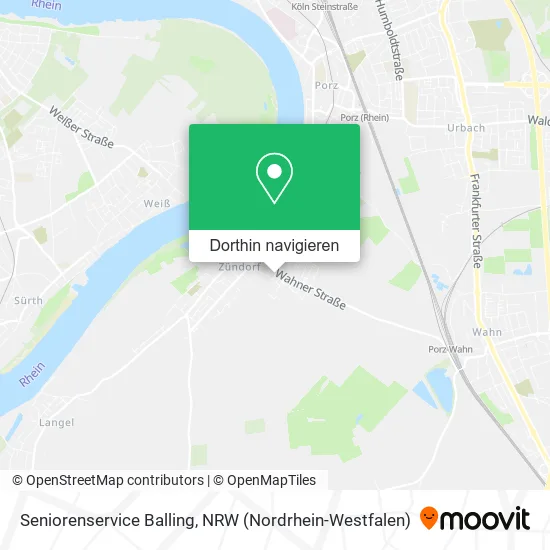 Seniorenservice Balling Karte