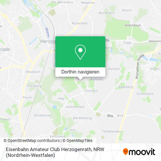 Eisenbahn Amateur Club Herzogenrath Karte