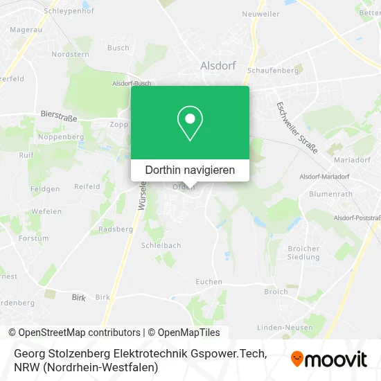 Georg Stolzenberg Elektrotechnik Gspower.Tech Karte