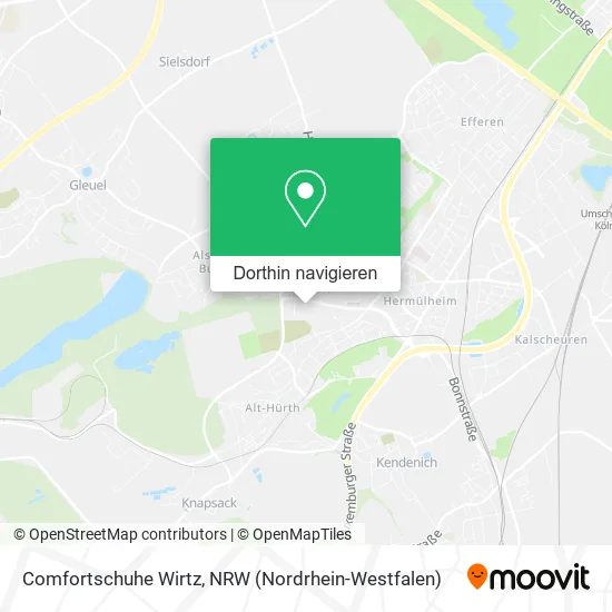 Comfortschuhe Wirtz Karte