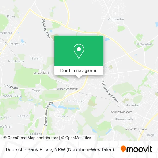 Deutsche Bank Filiale Karte