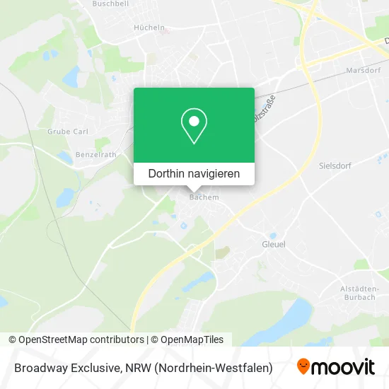 Broadway Exclusive Karte