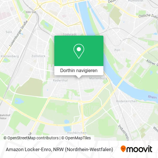 Amazon Locker-Enro Karte