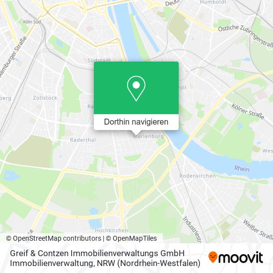 Greif & Contzen Immobilienverwaltungs GmbH Immobilienverwaltung Karte