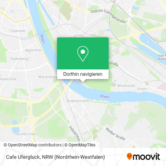 Cafe Ufergluck Karte