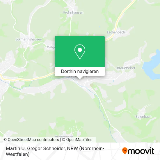 Martin U. Gregor Schneider Karte