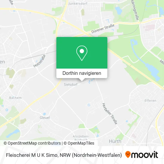 Fleischerei M U K Simo Karte