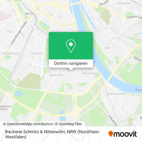Bäckerei Schmitz & Nittenwilm Karte