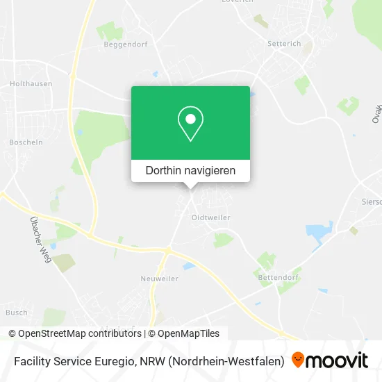 Facility Service Euregio Karte