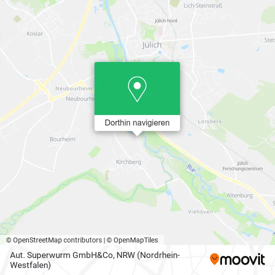 Aut. Superwurm GmbH&Co Karte