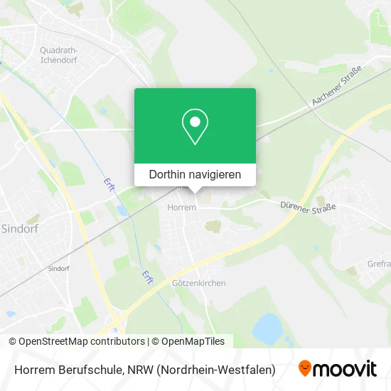 Horrem Berufschule Karte