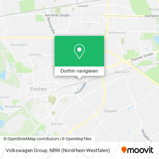 Volkswagen Group Karte