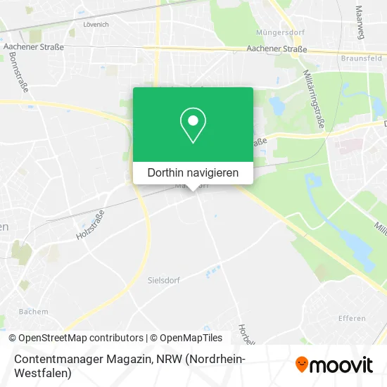 Contentmanager Magazin Karte