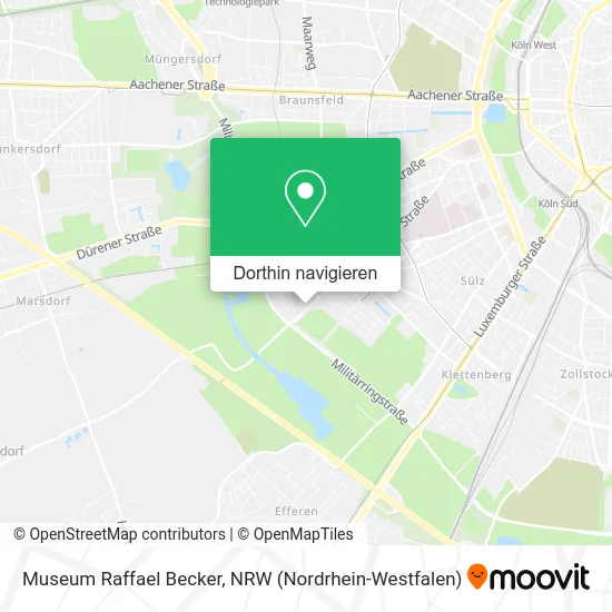 Museum Raffael Becker Karte