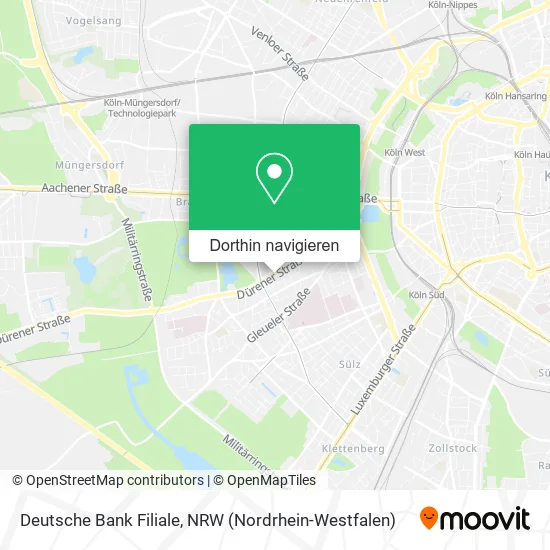 Deutsche Bank Filiale Karte