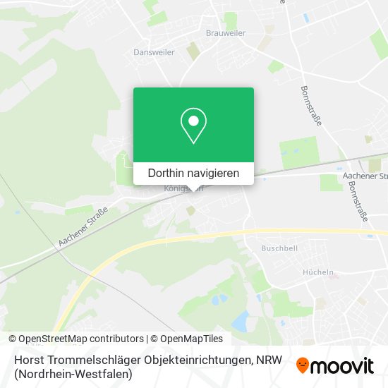 Horst Trommelschläger Objekteinrichtungen Karte