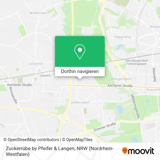 Zuckerrübe by Pfeifer & Langen Karte