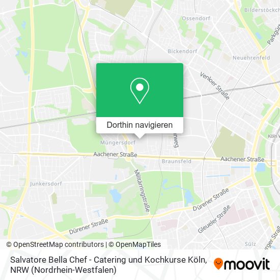 Salvatore Bella Chef - Catering und Kochkurse Köln Karte