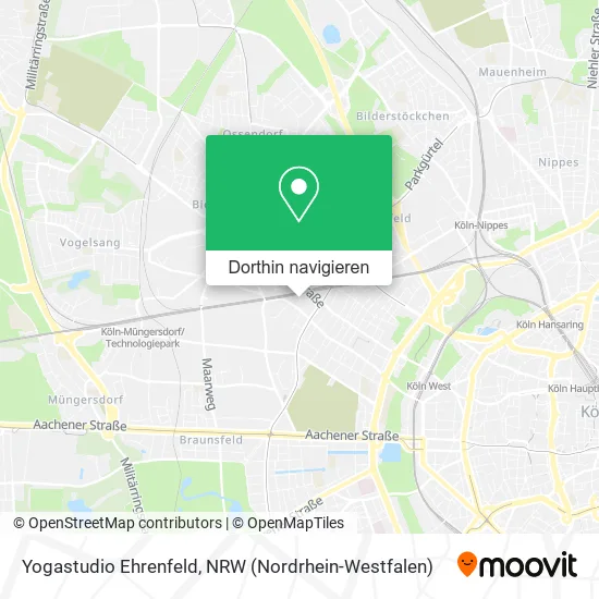 Yogastudio Ehrenfeld Karte