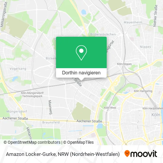 Amazon Locker-Gurke Karte