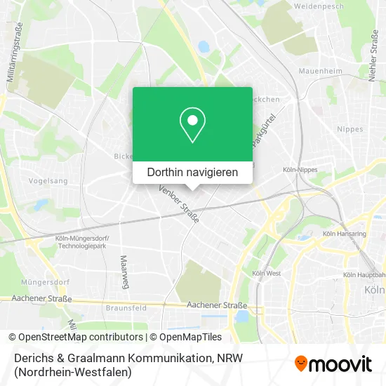 Derichs & Graalmann Kommunikation Karte