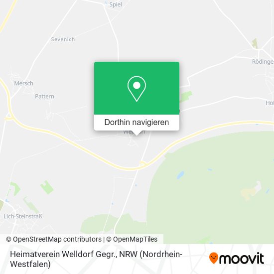 Heimatverein Welldorf Gegr. Karte