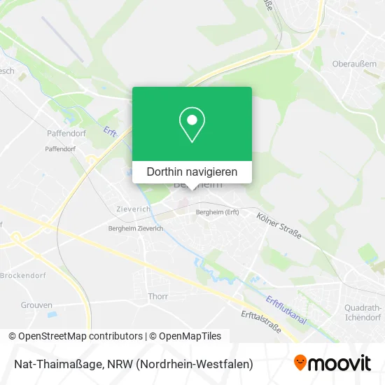 Nat-Thaimaßage Karte