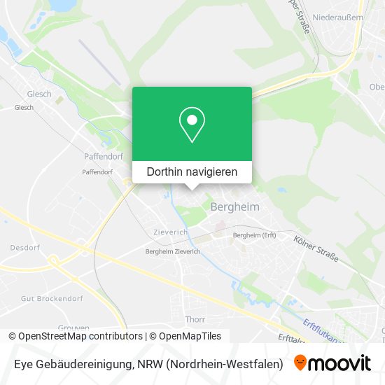 Eye Gebäudereinigung Karte
