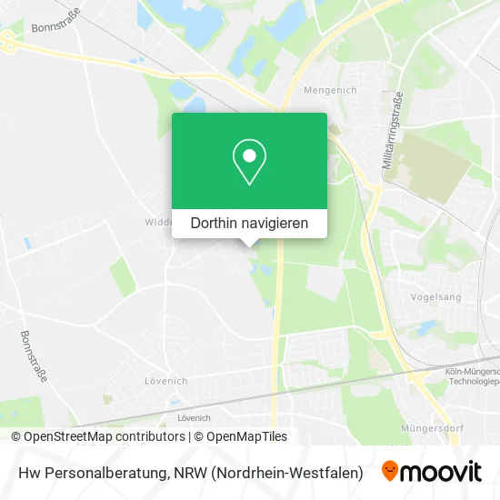 Hw Personalberatung Karte