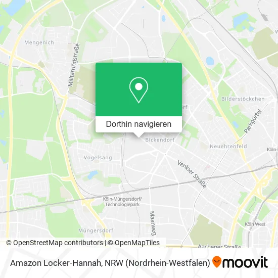 Amazon Locker-Hannah Karte