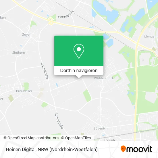 Heinen Digital Karte