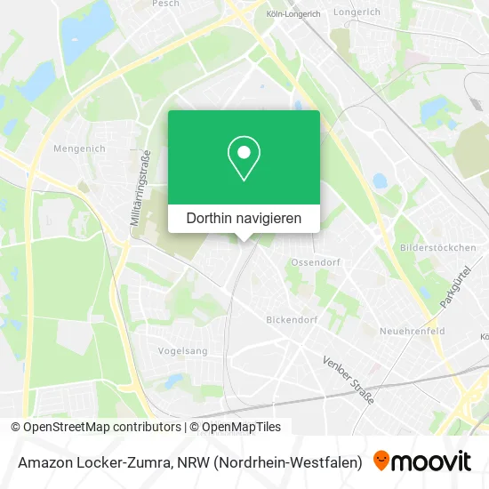 Amazon Locker-Zumra Karte