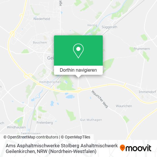 Ams Asphaltmischwerke Stolberg Ashaltmischwerk Geilenkirchen Karte