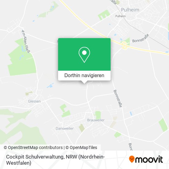 Cockpit Schulverwaltung Karte