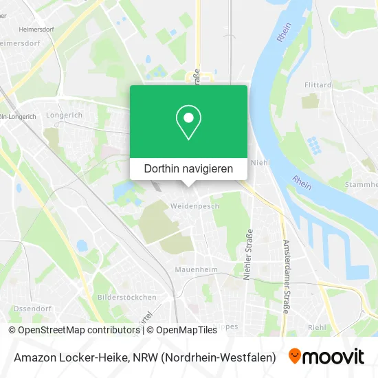 Amazon Locker-Heike Karte