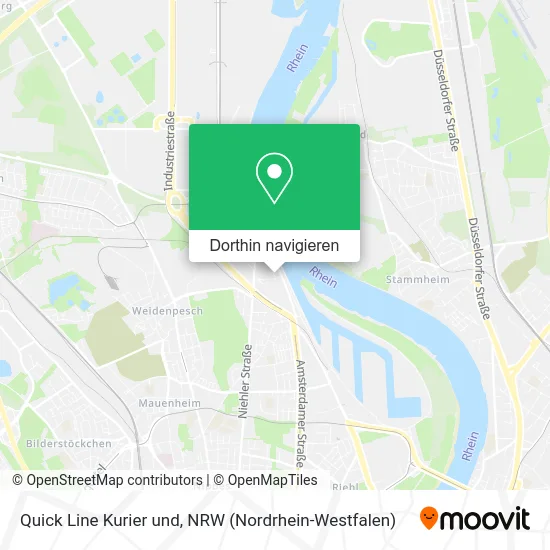 Quick Line Kurier und Karte