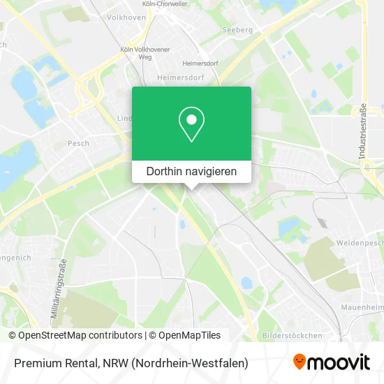 Premium Rental Karte