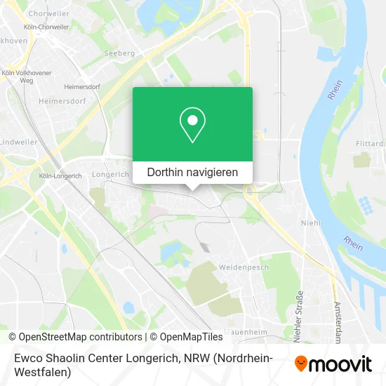 Ewco Shaolin Center Longerich Karte