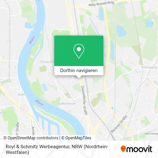 Royl & Schmitz Werbeagentur Karte