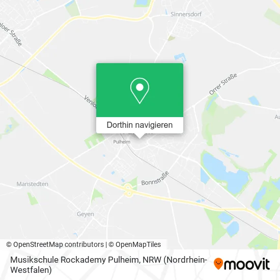 Musikschule Rockademy Pulheim Karte