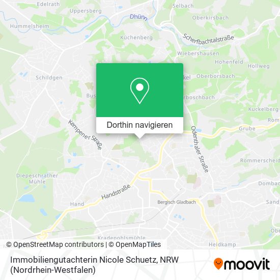 Immobiliengutachterin Nicole Schuetz Karte