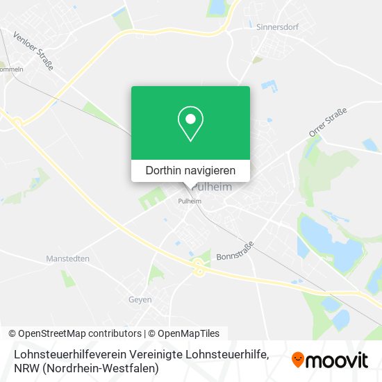 Lohnsteuerhilfeverein Vereinigte Lohnsteuerhilfe Karte