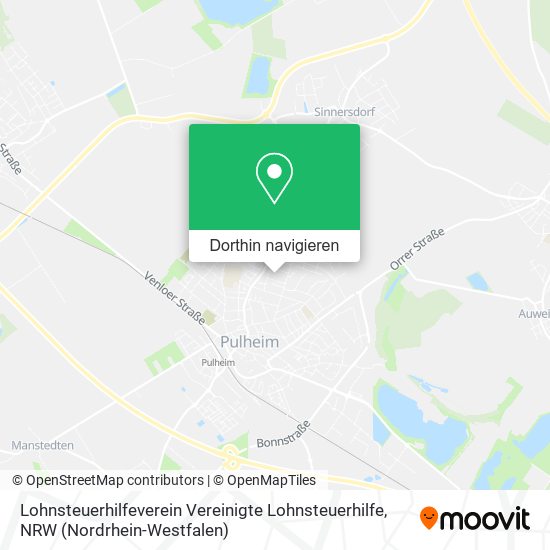 Lohnsteuerhilfeverein Vereinigte Lohnsteuerhilfe Karte