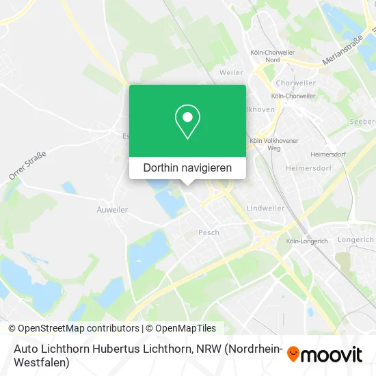 Auto Lichthorn Hubertus Lichthorn Karte