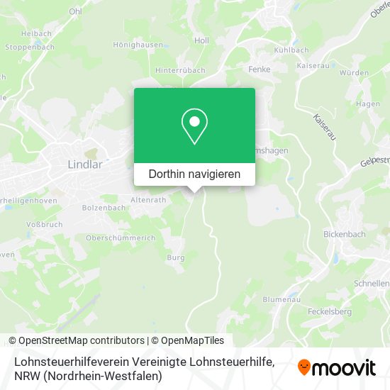 Lohnsteuerhilfeverein Vereinigte Lohnsteuerhilfe Karte