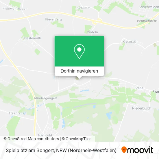 Spielplatz am Bongert Karte