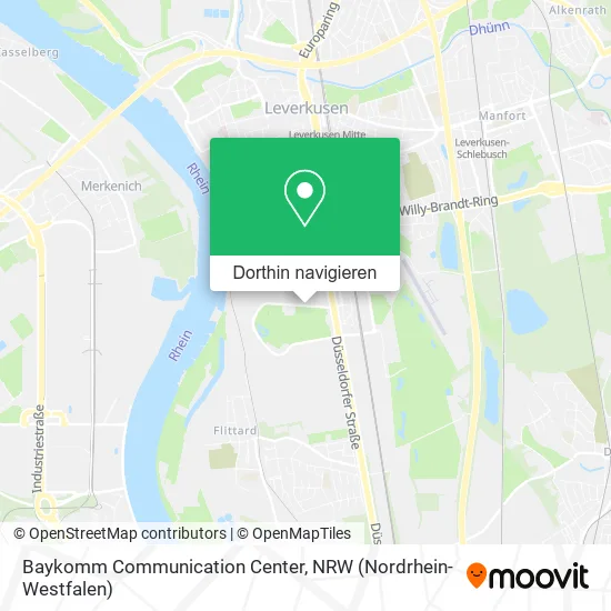 Baykomm Communication Center Karte